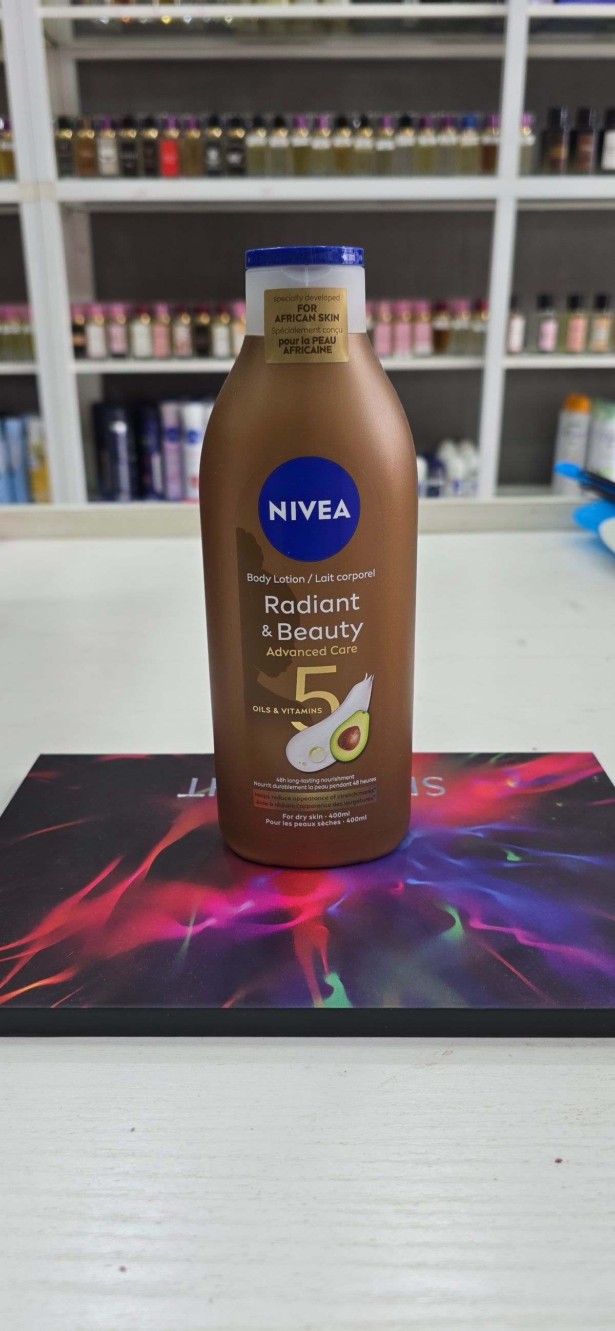 NIVEA LAIT CORPS RADIAN ET BEAUTY AVOCAT