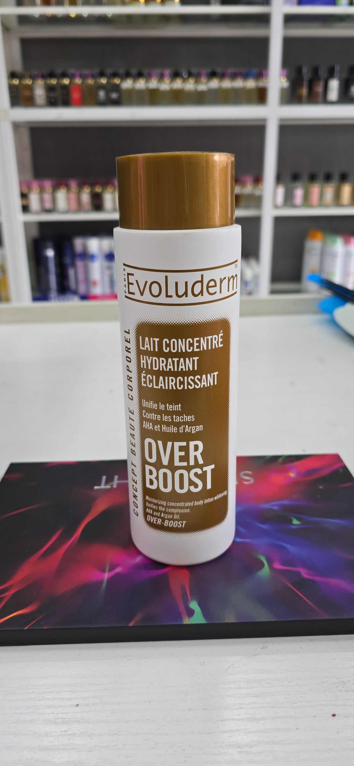 EVOLUDERM LAIT CONCENTRE HYDRATANT ECLAIRCISSANT OVER BOOST