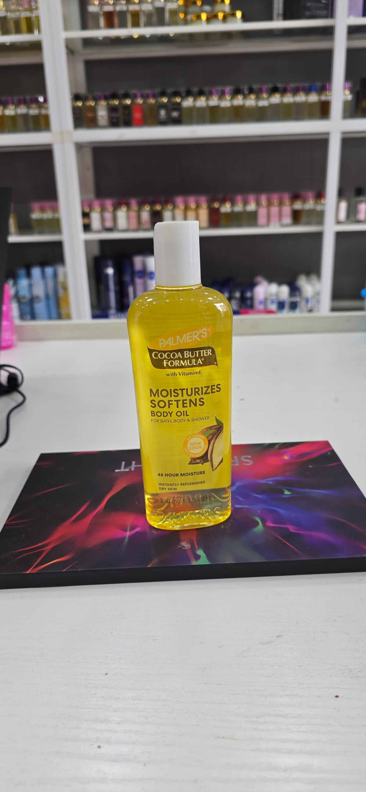 PALMER'S MOISTURIZES SOFTENS BODY OIL