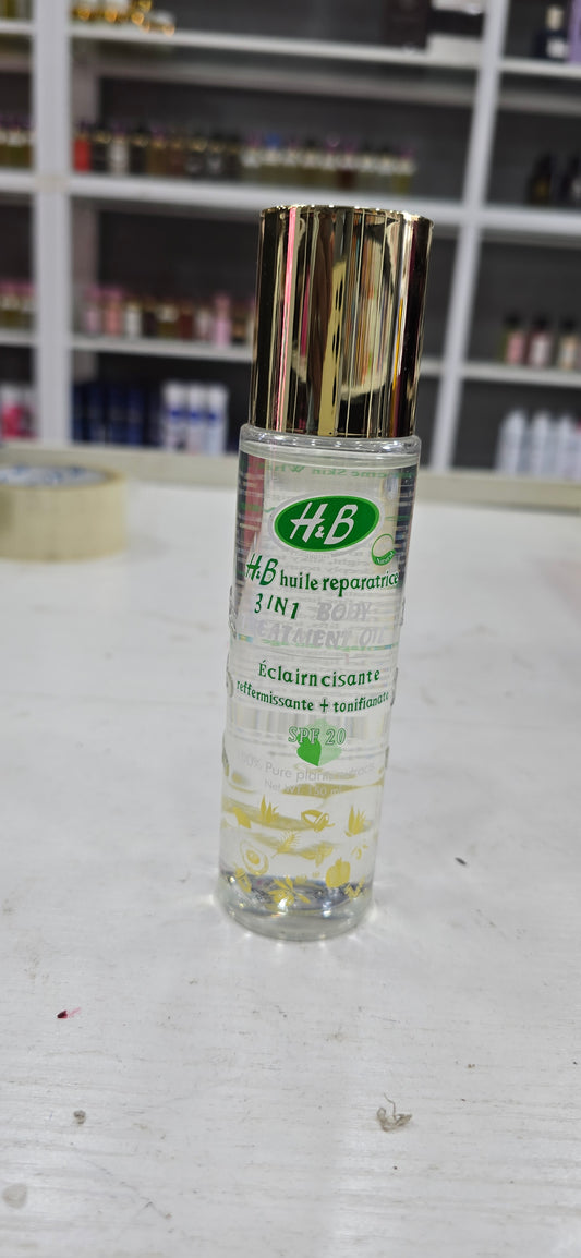 HB HUILE SUPER ECLAIRCISSANTE REPARATRICE 3EN1