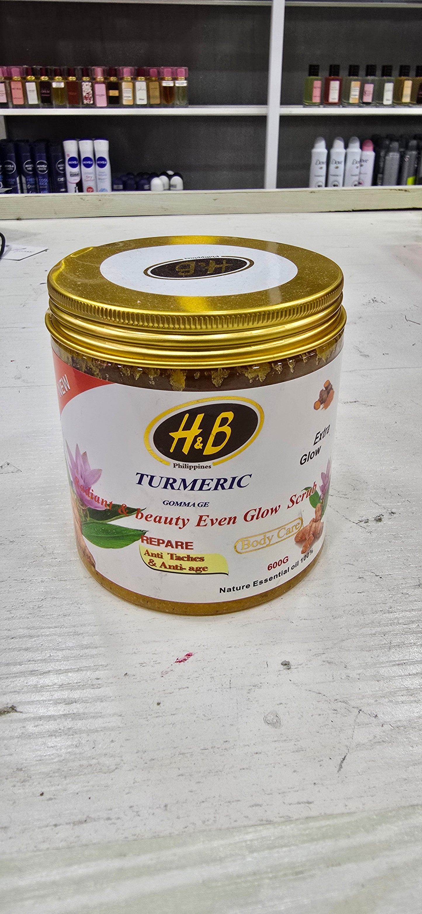 HB GOMMAGE TUMERIC