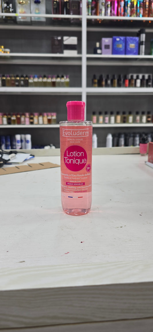 EVOLUDERM LOTION TONIQUE A L'EAU DE ROSE