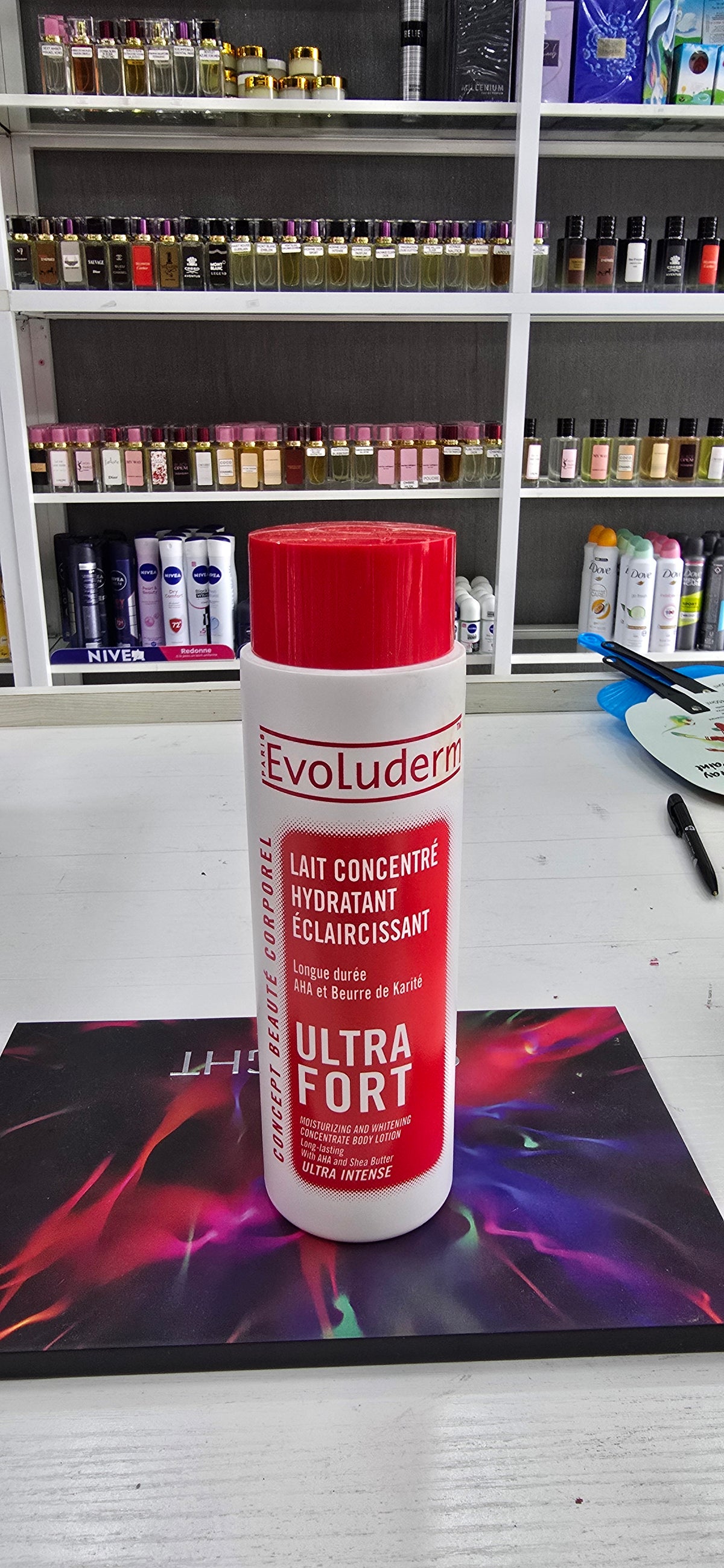 EVOLUDERM LAIT CONCENTRE HYDRATANT ECLAIRCISSANT ULTRA FORT