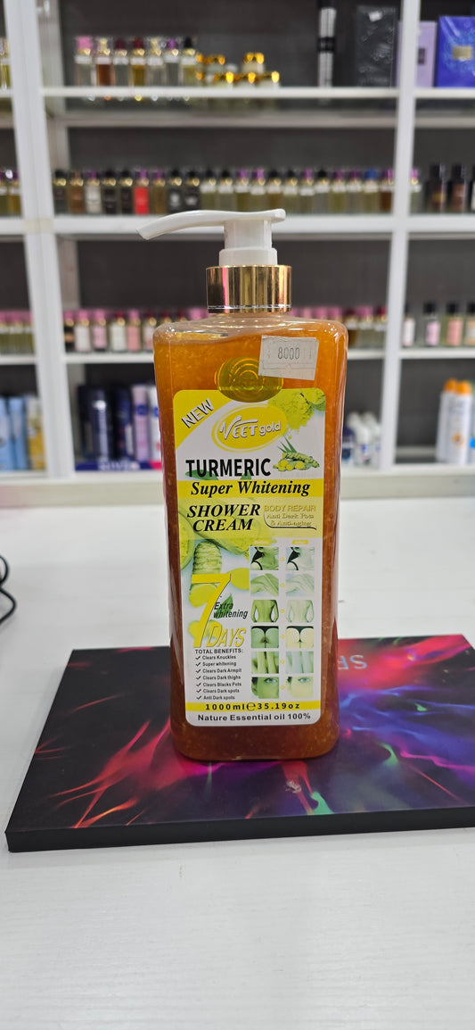 VEET GOLD GEL DOUCHE GOMMANT TUMERIC